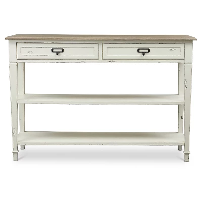 Dauphine Traditional French Accent Console Table - Baxton Studio 3 Dauphine Traditional French Accent Console Table - Baxton Studio