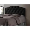 Myra Modern And Contemporary Faux Leather Upholstered Button - Tufted Scalloped Headboard - Baxton Studio 1 Myra Modern And Contemporary Faux Leather Upholstered Button - Tufted Scalloped Headboard - Baxton Studio -Baxton Studio GUEST 04329c64 2b43 49fe 81cb 5a25ea39603c