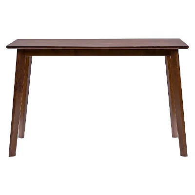 5pc Sumner Mid-Century Style Dining Set Brown/Black - Baxton Studio 3 5pc Sumner Mid-Century Style Dining Set Brown/Black - Baxton Studio