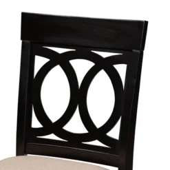 Set Of 2 Verina Upholstered Wood Counter Height Barstools Sand/Espresso - Baxton Studio 13 Set Of 2 Verina Upholstered Wood Counter Height Barstools Sand/Espresso - Baxton Studio -Baxton Studio GUEST 0a6d7069 de05 4892 b45a 5f022cca2f93