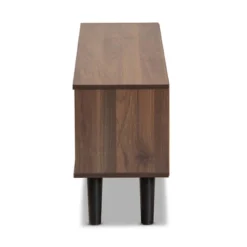 Mallory Two-Tone Wood TV Stand For TVs Up To 50" Gray/Walnut - Baxton Studio -Baxton Studio GUEST 0ab11dcd 2213 4d5a a2a9 ecfacf97ef14