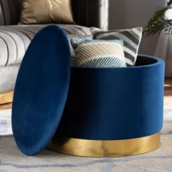 Marisa Velvet Upholstered Storage Ottoman - Baxton Studio 15 Marisa Velvet Upholstered Storage Ottoman - Baxton Studio -Baxton Studio GUEST 0b349cf8 9a89 465b 8a2b eaae22236e95