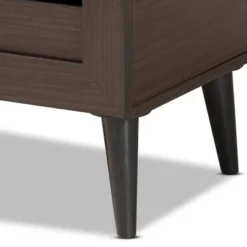 Salma Wood 2 Door Shoe Storage Cabinet Dark Brown - Baxton Studio 17 Salma Wood 2 Door Shoe Storage Cabinet Dark Brown - Baxton Studio -Baxton Studio GUEST 0bbb8fd3 9b3f 4240 8b43 4eac4481e2b0