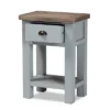 Hastin Two-Tone Wood 1 Drawer Nightstand Brown/Gray - Baxton Studio 1 Hastin Two-Tone Wood 1 Drawer Nightstand Brown/Gray - Baxton Studio -Baxton Studio GUEST 0beecbdb b728 4b0d 8987 793d9ebee711