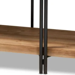 Tarah Wood Console Table Brown/Black - Baxton Studio 11 Tarah Wood Console Table Brown/Black - Baxton Studio -Baxton Studio GUEST 0c526323 93dd 4e1d 85aa fd257052cb81