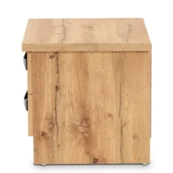 Colburn Wood 2 Drawer Nightstand Oak Brown - Baxton Studio 9 Colburn Wood 2 Drawer Nightstand Oak Brown - Baxton Studio -Baxton Studio GUEST 0c59aacd f5b2 4afc a377 af65c80bb106