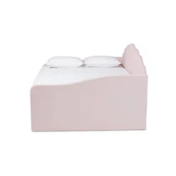 Queen Timila Velvet Fabric Upholstered Daybed With Trundle Light Pink - Baxton Studio 16 Queen Timila Velvet Fabric Upholstered Daybed With Trundle Light Pink - Baxton Studio -Baxton Studio GUEST 0d09f025 4218 463a 8f55 1adfe1db0a67