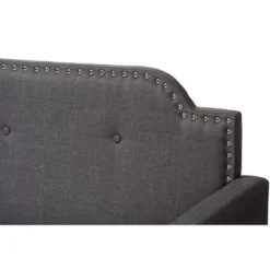 Twin Packer Fabric Upholstered Sofa Daybed Gray - Baxton Studio -Baxton Studio GUEST 0de0a37b 220a 4907 90fc 82ad2a592387