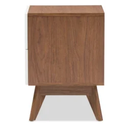 Calypso Mid - Century Modern Wood 3 - Drawer Storage Nightstand - Brown - Baxton Studio 11 Calypso Mid - Century Modern Wood 3 - Drawer Storage Nightstand - Brown - Baxton Studio -Baxton Studio GUEST 108ca291 75a6 47ea ae09 00614fc6a81f