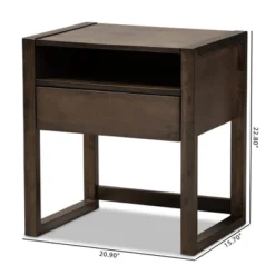 Inicio Nightstand Ash - Baxton Studio 11 Inicio Nightstand Ash - Baxton Studio -Baxton Studio GUEST 1143a7fd 2e9c 49ec a690 f3ca5bcbdc1d