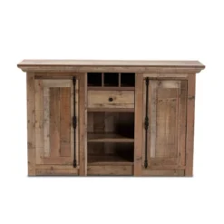 2 Door Albert Wood Dining Room Sideboard Buffet Brown - Baxton Studio -Baxton Studio GUEST 118adbc7 7c6e 4cc3 bd27 b9ec46079098