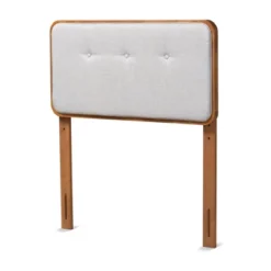 Twin Palina Upholstered And Wood Headboard - Baxton Studio 11 Twin Palina Upholstered And Wood Headboard - Baxton Studio -Baxton Studio GUEST 1213c149 a97b 4765 bf3d 858cd5610aa4