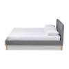 King Aneta Platform Bed Gray - Baxton Studio -Baxton Studio GUEST 12a22ec9 311e 4ca0 8acb 8831e0f0b934