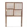 Adler Wood Headboard Walnut - Baxton Studio -Baxton Studio GUEST 1331ffdf 334f 4121 b6b5 655ef600bf77