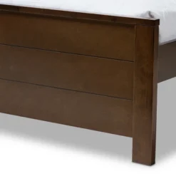 Catalina Modern Classic Mission Style Finished Wood Platform Bed - Baxton Studio -Baxton Studio GUEST 15d495c3 9f60 4912 9cc9 a0c57dc0f2e4