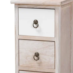 Seanna Wood 4 Drawer Storage Unit Light Brown - Baxton Studio -Baxton Studio GUEST 18e5d4fc e9ae 47cd 88ff e0c91eb70667