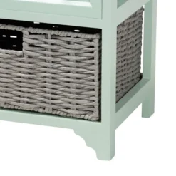 Valtina Two-Tone Wood 3 Drawer Storage Unit With Baskets Oak Brown/Gray/Mint Green - Baxton Studio 15 Valtina Two-Tone Wood 3 Drawer Storage Unit With Baskets Oak Brown/Gray/Mint Green - Baxton Studio -Baxton Studio GUEST 19f2db77 6d0d 459b ae7c 5218ba4c452c