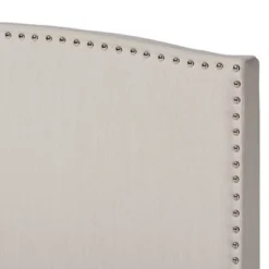 Morgan Fabric Upholstered Panel Bed - Baxton Studio -Baxton Studio GUEST 1a2b1660 ec99 4e79 896d 5abd7ba49071