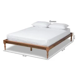 Romy Wood Bed Frame Ash Walnut - Baxton Studio 17 Romy Wood Bed Frame Ash Walnut - Baxton Studio -Baxton Studio GUEST 1a3b1e39 0736 4859 9226 cb84ca5e05c1