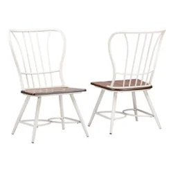 Longford Industrial Dining Chair (Set Of 2) - Baxton Studio -Baxton Studio GUEST 1aa86467 6f44 42b0 8390 1d3581f43c12