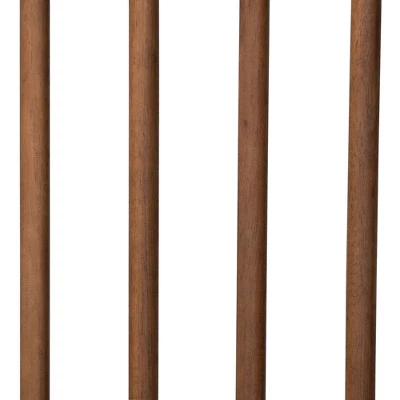 Queen Abel Wood Platform Bed Walnut Brown - Baxton Studio 7 Queen Abel Wood Platform Bed Walnut Brown - Baxton Studio - Image 5