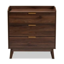 Lena Walnut Chest Brown - Baxton Studio -Baxton Studio GUEST 2280a70e d470 460e a74b e6f16f433079