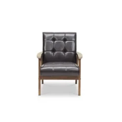 Mid-Century Masterpieces Club Chair Brown - Baxton Studio -Baxton Studio GUEST 24b5d908 bc3e 4b35 b4d5 90731b170205