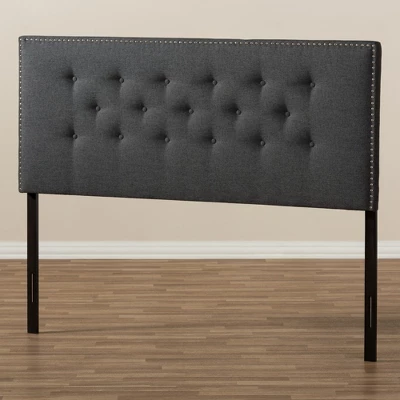 Windsor Modern And Contemporary Fabric Headboard - Baxton Studio 6 Windsor Modern And Contemporary Fabric Headboard - Baxton Studio - Image 4