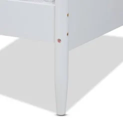 Full Alya Traditional Wood Daybed White - Baxton Studio -Baxton Studio GUEST 290d4a23 80e8 4d2f 9852 956a740cc356