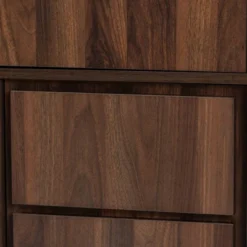 Neil Wood And Metal Storage Cabinet Brown/Black - Baxton Studio -Baxton Studio GUEST 2962a349 2fe3 4c4b aab7 e1bebf5920f1