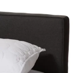 Queen Iselin Finished Storage Platform Bed Dark Gray/Walnut Brown - Baxton Studio 13 Queen Iselin Finished Storage Platform Bed Dark Gray/Walnut Brown - Baxton Studio -Baxton Studio GUEST 2a8c3dd8 4093 467d a306 76e5c4d99433