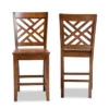 2pc Caron Wood Counter Stool Set - Baxton Studio 1 2pc Caron Wood Counter Stool Set - Baxton Studio -Baxton Studio GUEST 2ae6ce37 41cb 4307 b0ca f20a9f8fe619