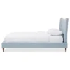 Hannah Mid - Century Modern Fabric Platform Bed - Queen - Baxton Studio -Baxton Studio GUEST 2cd7c1d7 05f7 41a2 b3f8 a564321df566
