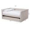 Alena Daybed With Trundle - Baxton Studio -Baxton Studio GUEST 2f549004 cafc 4f04 8d8e 989a0f453d94