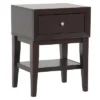 Gaston Modern Accent Table And Nightstand Brown - Baxton Studio -Baxton Studio GUEST 308c7385 98be 4a34 b384 e8c5d3befac5