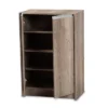 Langston Weathered Wood 2 Door Shoe Cabinet Oak - Baxton Studio 1 Langston Weathered Wood 2 Door Shoe Cabinet Oak - Baxton Studio -Baxton Studio GUEST 32915eae 49d3 4bf1 a4aa 14787049bf9a