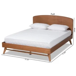 Keagan Transitional Platform Bed Brown - Baxton Studio -Baxton Studio GUEST 341a008a bc47 4fef a548 d98b7eee5429