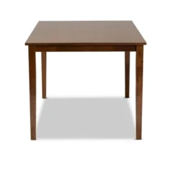 Eveline Rectangular Wood Dining Table Walnut Brown - Baxton Studio -Baxton Studio GUEST 36af68fa 8f71 4f62 b0ed 6454e53b3e7d