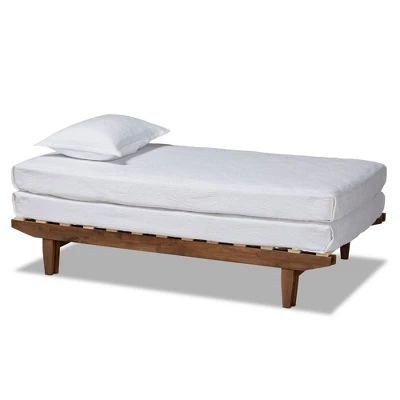 King Hiro Wood Expandable Bed Frame Walnut - Baxton Studio 3 King Hiro Wood Expandable Bed Frame Walnut - Baxton Studio