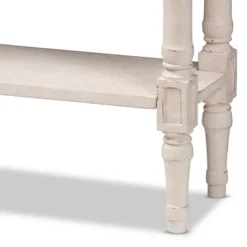 Ariella Whitewashed 1 Drawer End Table White - Baxton Studio 17 Ariella Whitewashed 1 Drawer End Table White - Baxton Studio -Baxton Studio GUEST 38cd4e05 4bdd 459d 918a e12f0b558060