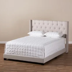 Brady Bed - Baxton Studio -Baxton Studio GUEST 3b06e51b c265 4939 b953 3536435d1a09