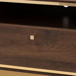 Cormac Wood And Metal 2 Door TV Stand For TVs Up To 60" - Baxton Studio -Baxton Studio GUEST 3c064531 cf62 4a58 a25f 27b47f19107b