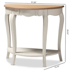Cordelia Finished Console Table White - Baxton Studio -Baxton Studio GUEST 3d2d2c3a 3d17 4c87 bb3b 1dee17025253