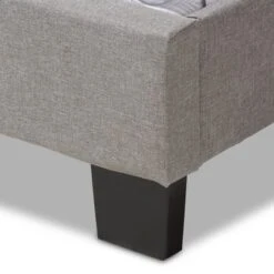Cassandra Modern And Contemporary Fabric Upholstered Bed - Baxton Studio -Baxton Studio GUEST 3d586ea9 3144 441a 9860 5d0efbd55140