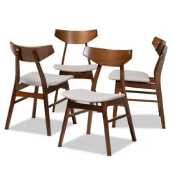 Set Of 4 Danica Dining Chair - Baxton Studio -Baxton Studio GUEST 3dd55702 7162 46e6 ad3c 7f91555fd3a0