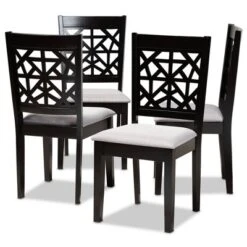 Set Of 4 Jackson Dining Chair - Baxton Studio -Baxton Studio GUEST 3e01b4bc 4fb7 4785 bb3f 30b616ec24a1