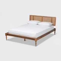 Romy Wood Platform Bed Ash Walnut - Baxton Studio -Baxton Studio GUEST 3fa36ba8 2ebf 440d 9a72 dfc6690554a2