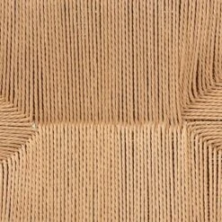 Saura Oak Wood Hemp Dining Bench Brown - Baxton Studio -Baxton Studio GUEST 44af07ea 9059 4635 a364 36b7fb803850