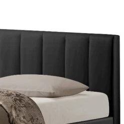 Queen Templemore Black Leather Contemporary Bed - Baxton Studio 9 Queen Templemore Black Leather Contemporary Bed - Baxton Studio -Baxton Studio GUEST 4690bde5 1f0b 4739 80cc c53a90332e5e
