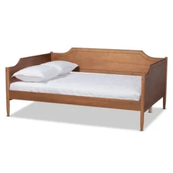 Full Alya Wood Daybed - Baxton Studio -Baxton Studio GUEST 4803044c 29a0 49fd 87cb 69faa14b72ea